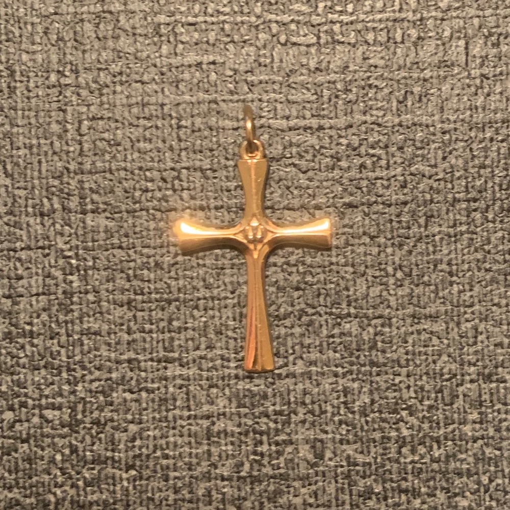 James Avery 14k golf Cross Pendant